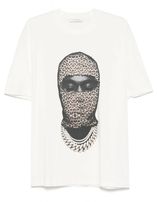 Tricou IH NOM UH NIT, Leopard Mask, White - NUS25230081