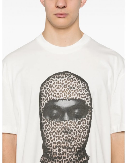 Tricou IH NOM UH NIT, Leopard Mask, White - NUS25230081