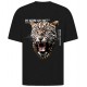 Tricou IH NOM UH NIT,  Leopard Print, Small Logo, Black - NUS25239009