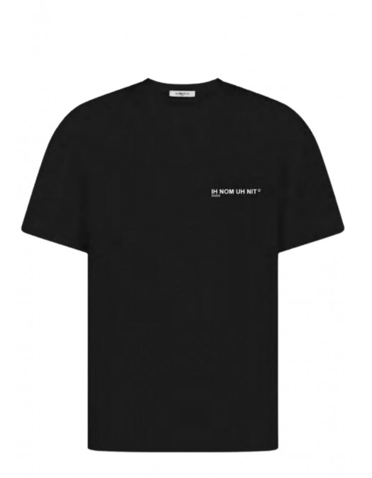 Tricou IH NOM UH NIT, Leopard Print, Small Logo, Black - NUS25239009 Tricou IH NOM UH NIT, Leopard Print, Small Logo, Black - NUS25239009