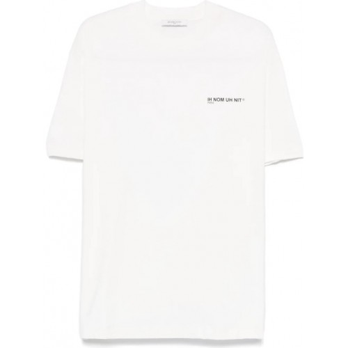 Tricou IH NOM UH NIT, Leopard Print, Small Logo, White 