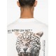 Tricou IH NOM UH NIT, Leopard Print, Small Logo, White - NUS25239081