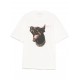 Tricou IH NOM UH NIT, Dobermann Print, White - NUS25242081