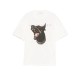 Tricou IH NOM UH NIT, Dobermann Print, White - NUS25242081 Tricou IH NOM UH NIT, Dobermann Print, White - NUS25242081