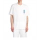TRICOU IH NOM UH NIT, Blue Mask On print, Regular Fit, Alb - NUS25251081