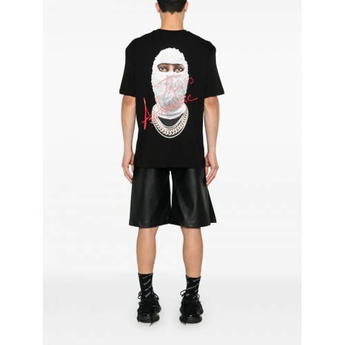 Tricou Ih Nom Uh Nit, Mask, "This is Authentic" T-shirt, Black Tricou Ih Nom Uh Nit, Mask, "This is Authentic" T-shirt, Black