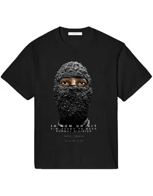 Tricou IH NOM UH NIT,  Black Mask Diamonds, Black - NUS25266009