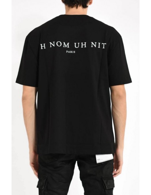 Tricou IH NOM UH NIT, Mask Crosses Print, All Black - NUS26217009