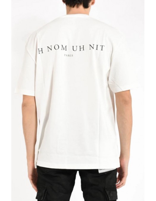 Tricou IH NOM UH NIT, Mask Crosses Print, All White - NUS26217081