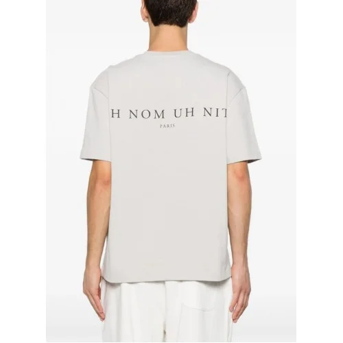 Tricou IH NOM UH NIT, Mask Crosses Print, Grey