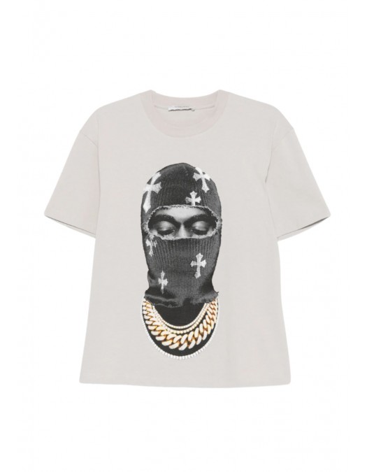 Tricou IH NOM UH NIT, Mask Crosses Print, Grey - NUS26217B28
