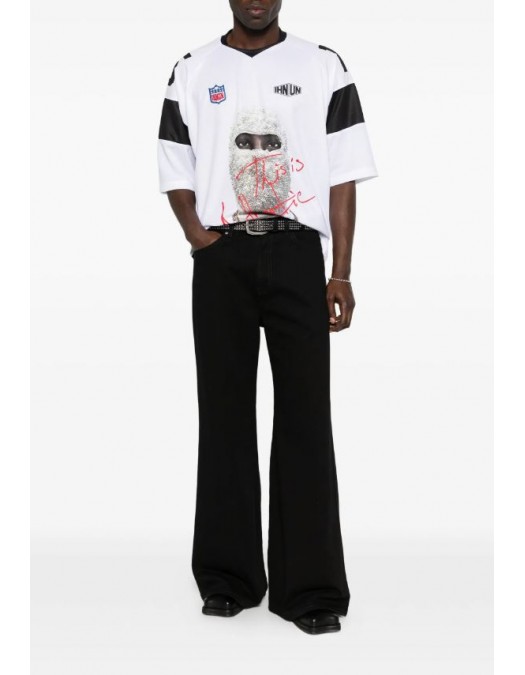 Tricou IH NOM UH NIT, Authentic T-shirt Print, Alb/White - NUS26230463