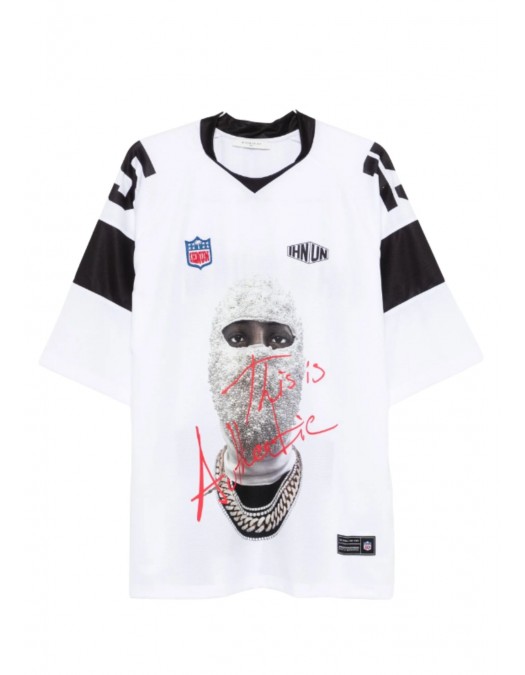 Tricou IH NOM UH NIT, Authentic T-shirt Print, Alb/White - NUS26230463