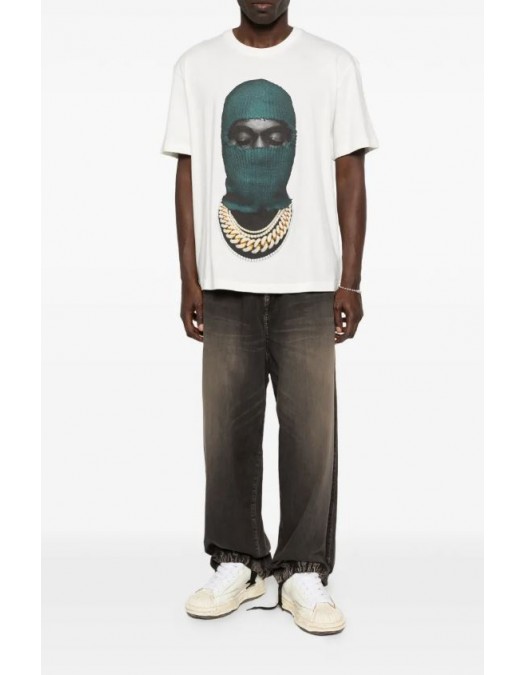 Tricou IH NOM UH NIT, Mask 20 Verde, Alb - NUS26234081