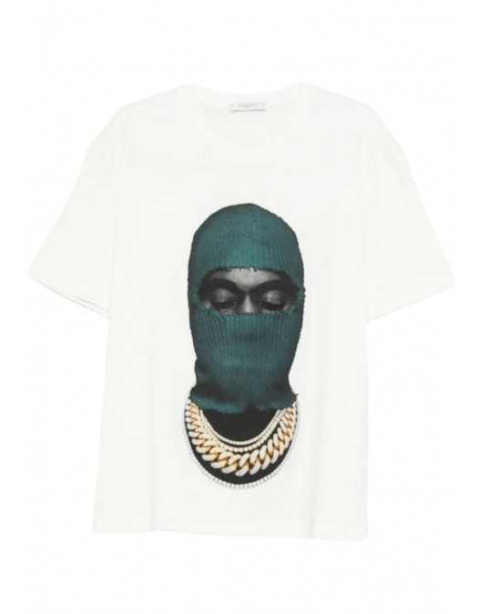 Tricou IH NOM UH NIT, Mask 20 Verde, Alb - NUS26234081