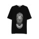 Tricou IH NOM UH NIT, Paisley Mask Graphic in Front, Regular Fit, Negru - NUS26237009