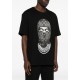 Tricou IH NOM UH NIT, Paisley Mask Graphic in Front, Regular Fit, Negru - NUS26237009