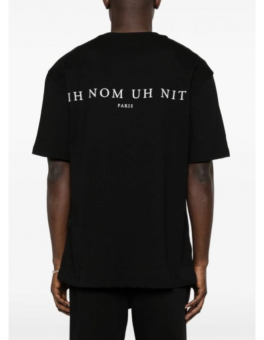 Tricou IH NOM UH NIT, Paisley Mask Graphic in Front, Regular Fit, Negru - NUS26237009