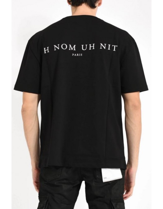 Tricou IH NOM UH NIT, Paisley Mask Graphic in Front, Regular Fit, Negru - NUS26237009