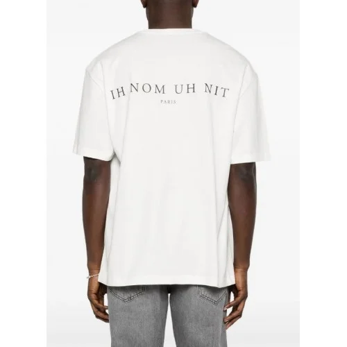 TRICOU IH NOM UH NIT, Paisley Mask Graphic in front, Alb