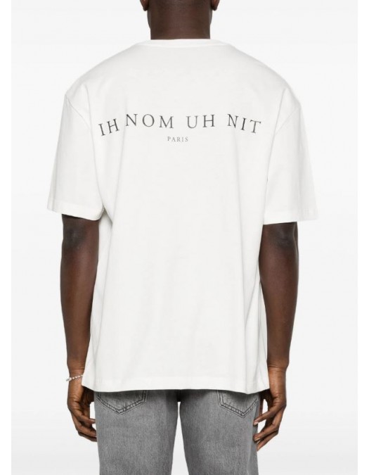 TRICOU IH NOM UH NIT, Paisley Mask Graphic in front, Alb - NUS26237081