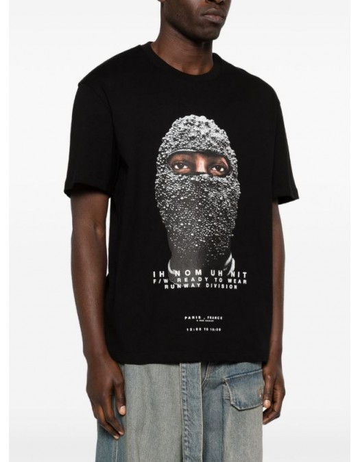 Tricou IH NOM UH NIT,  Grey Mask Diamonds, Black - NUS26247009