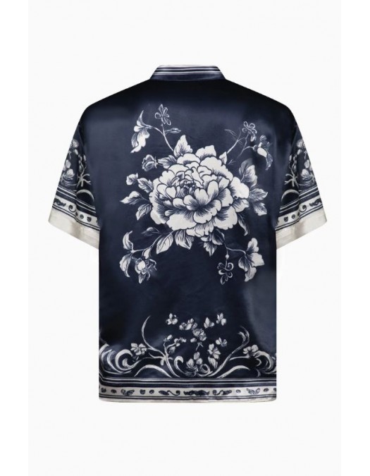 Camasa IH NOM UH NIT, Flower Print, Blue - NUS26251B38