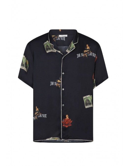 Camasa IH NOM UH NIT, Pajama Shirt Dice Dolls, Negru - NUS26252009