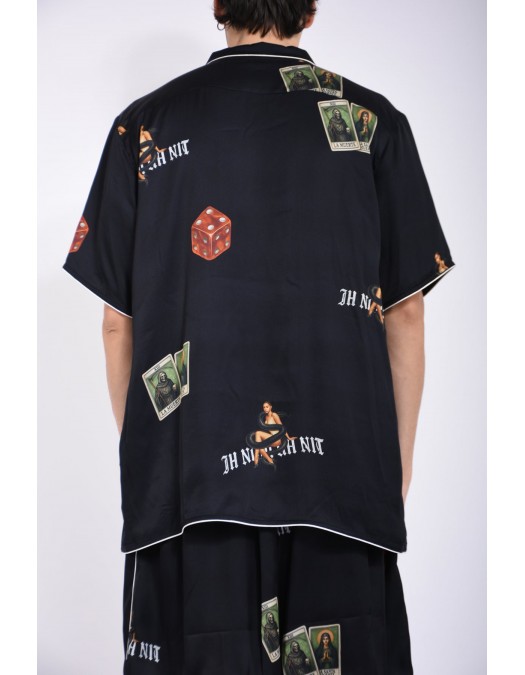 Camasa IH NOM UH NIT, Pajama Shirt Dice Dolls, Negru - NUS26252009
