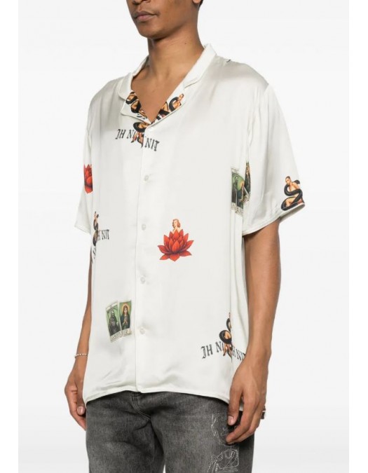 Camasa IH NOM UH NIT, Pajama Shirt Dice Dolls, Alb - NUS26252261