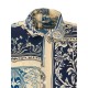 Camasa IH NOM UH NIT, Bowling Shirt Old Cards, Bleu - NUS26258A25