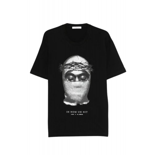 Tricou IH NOM UH NIT, Corona Mask T-shirt, Negru