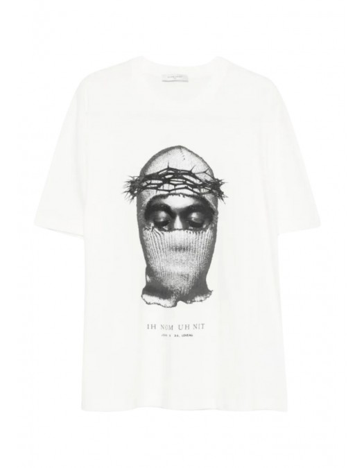 Tricou IH NOM UH NIT, Corona Mask T-shirt, Alb - NUS26275081