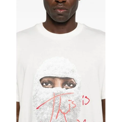 Tricou IH NOM UH NIT, This Is Authentic Mask on front, Regular, White
