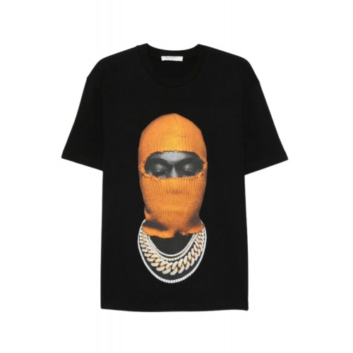 Tricou IH NOM UH NIT, Mask 20, Masca Orange, Negru