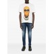 Tricou IH NOM UH NIT, Mask 20 Orange, Alb - NUS26292081