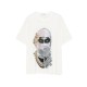 Tricou Ih Nom Uh Nit, Newspaper Mask, White - NUS26295081
