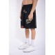 Pantaloni scurti IH NOM UH NIT, bermuda old cards print, Black - NUS26362009