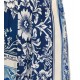 Pantaloni scurti IH NOM UH NIT, Baroque Print Shorts, Blue - NUS26363A25