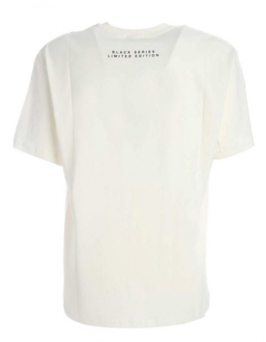 Tricou Ih Nom Uh Nit, White mask on -print T-shirt, Regular Fit, Alb - NUW20231081