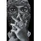 Hanorac Ih Nom Uh Nit, Beyonce Pearl Mask Print, Negru - NUW21255009 Hanorac Ih Nom Uh Nit, Beyonce Pearl Mask Print, Negru - NUW21255009
