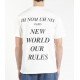 Tricou Ih Nom Uh Nit, Alb, New World  OUR Rules - NUW21261081