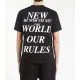 Tricou Ih Nom Uh Nit, New World, Black - NUW21281009