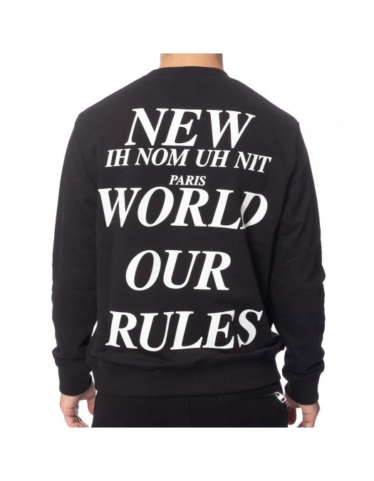Bluza Ih Nom Uh Nit, FUTURE MASK, Black - NUW2183009 Bluza Ih Nom Uh Nit, FUTURE MASK, Black - NUW2183009