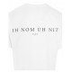 TRICOU IH NOM UH NIT, Orange Mask On print, Regular Fit, Alb - NUW24270081