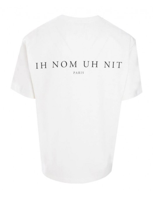 TRICOU IH NOM UH NIT, Orange Mask On print, Regular Fit, Alb - NUW24270081