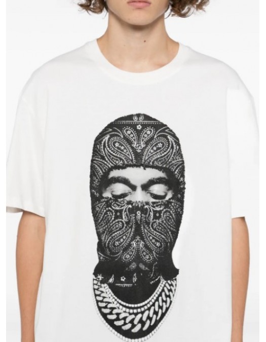 TRICOU IH NOM UH NIT, Paisley Mask Graphic, Alb - NUW25231081