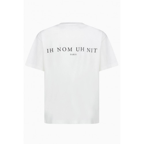 TRICOU IH NOM UH NIT, Paisley Mask Graphic, Alb TRICOU IH NOM UH NIT, Paisley Mask Graphic, Alb