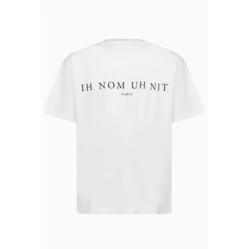 TRICOU IH NOM UH NIT, Paisley Mask Graphic, Alb