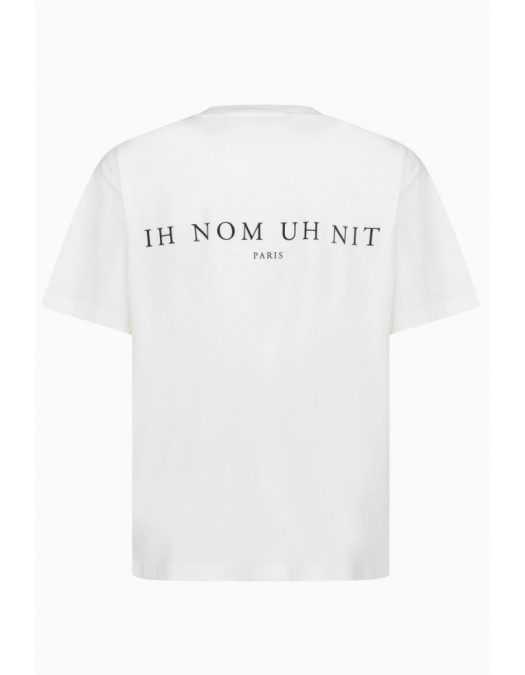 TRICOU IH NOM UH NIT, Paisley Mask Graphic, Alb - NUW25231081 TRICOU IH NOM UH NIT, Paisley Mask Graphic, Alb - NUW25231081